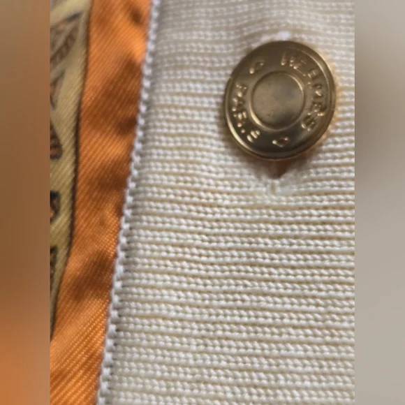 Hemes Colorful Button-Up Blouse Cotton/Silk - Picture 12 of 13